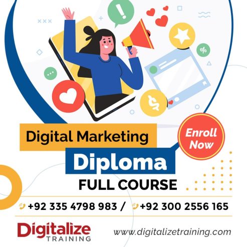 Enroll in our Diploma in Digital Marketing