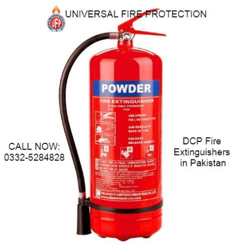 Fire Extinguishers in Karachi| DCP Fire Extinguishers | Universal Fire Protection Co Pvt Ltd