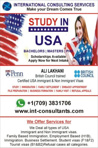USA study visa consultants in karachi