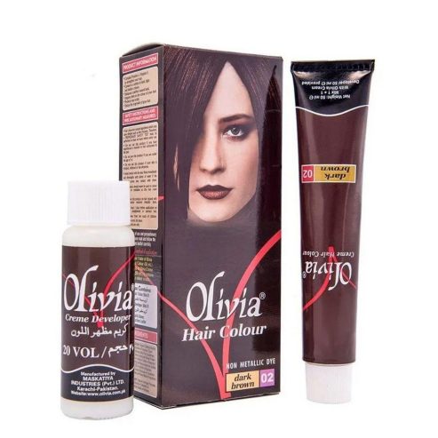 Original Olivia Hair Color – Volume 02 ( Dark Brown 02) For Men and Wo
