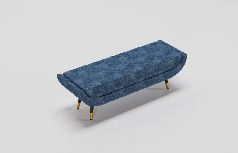 Luna Ottoman Bed Sheesham Made
