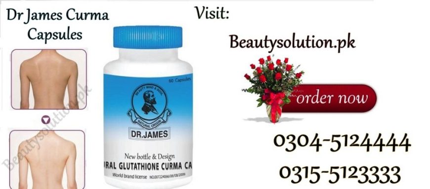 Dr James Glutathione Whitening Capsules Price in Peshawar-03045124444