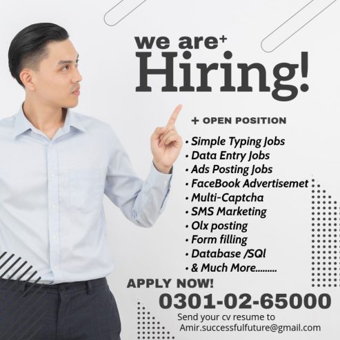 We have the multi jobs Online to earn money