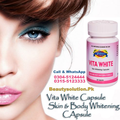 Original Vita White Face Glowing Capsule in Islamabad Online-03045124444