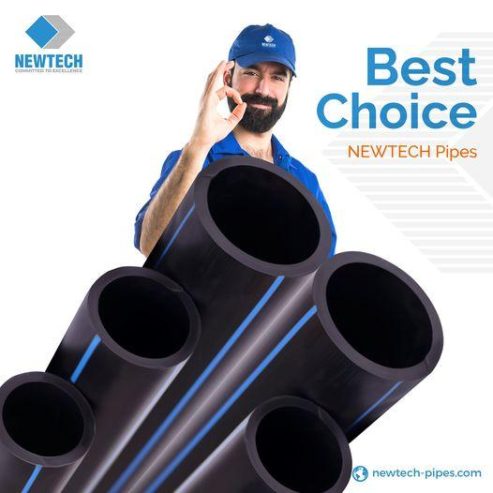 HDPE Pipes And Fittings High-Density Polyethylene Pipes NewTech Pipes