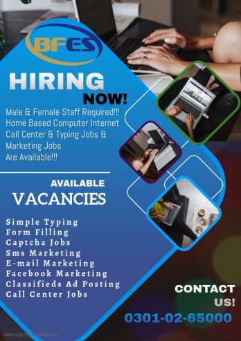 We are looking males & females for form filling online home base work