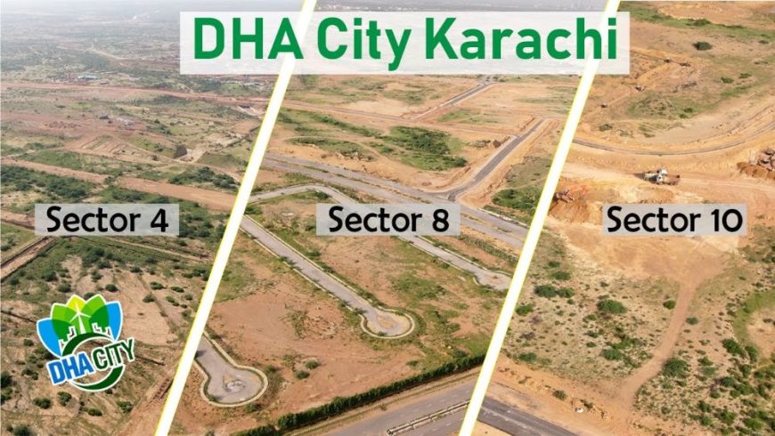 Plots for Sale 10 Marla in DHA City Karachi