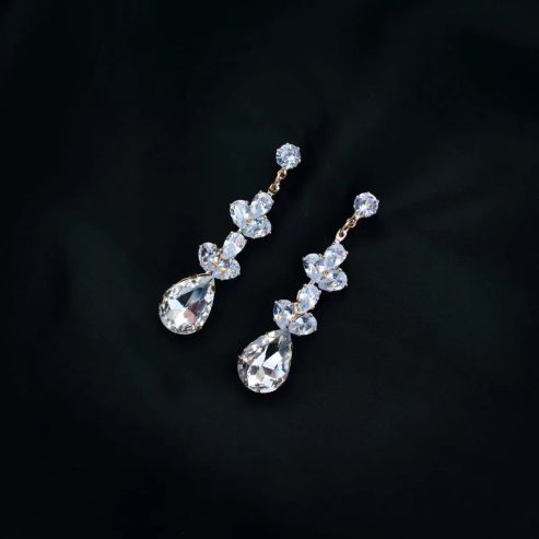 Crystal Drop Earrings – UClick.PK