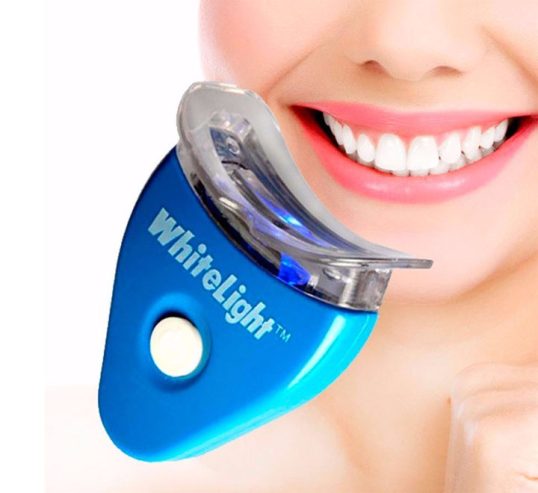 White light teeth whitening system