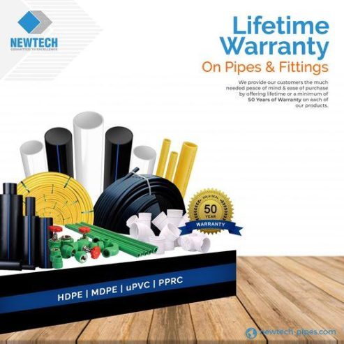 HDPE Pipes And Fittings High-Density Polyethylene Pipes NewTech Pipes