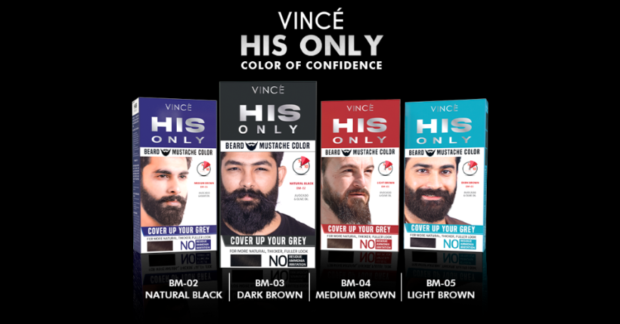 HIS ONLY – Best Mustache & Beard Color