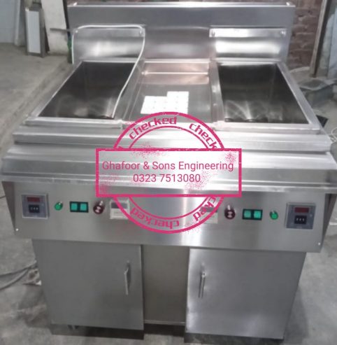 Double fryer by Ghafoor and son’s Engineering