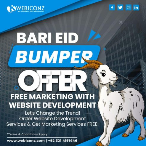 Order Web Development Service And Get Free Marketing