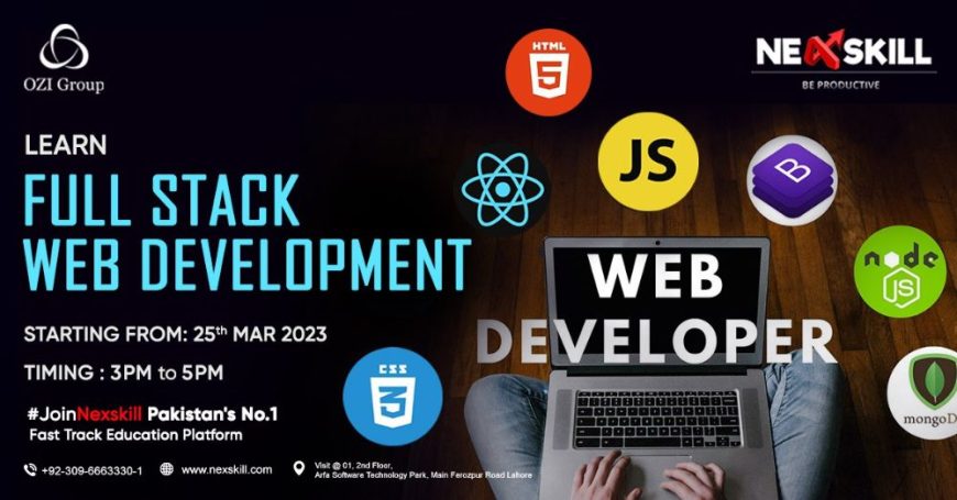 Full Stack Web Development Training+ Internship Program