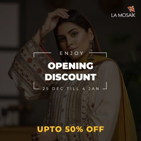 Enjoy Opening Discount upto 50%