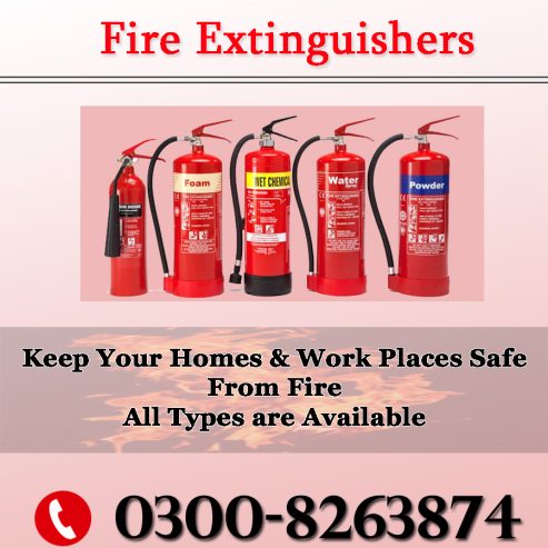 Fire Extinguishers For Fire Safety