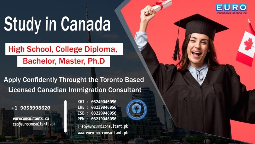Study in Canada- Your Pathway to Canadian Permanent Residence