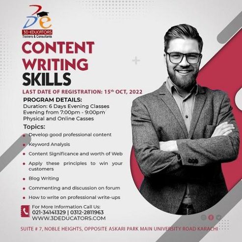 Learn Content Writing