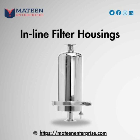 IN-LINE FILTER HOUSINGS