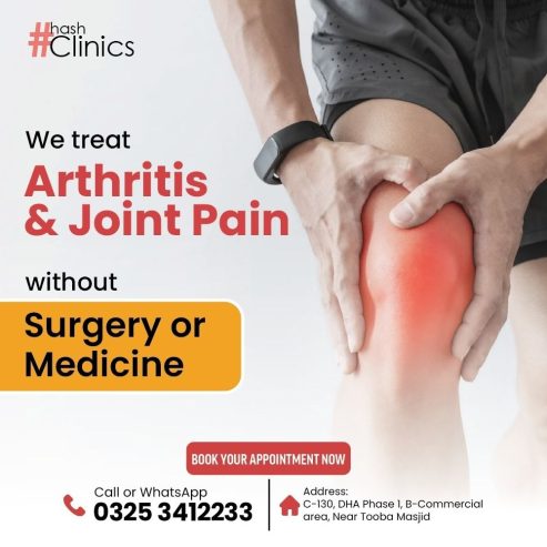 Best Orthopedic Doctor in Karachi at Hash Clinics