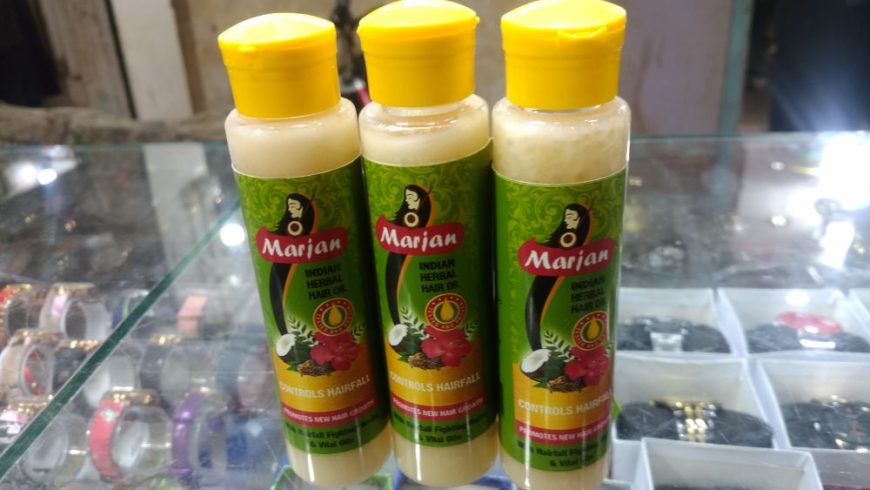 Marjan Indian Herbal Hair Oil, Best Hair Oil for hair fall
