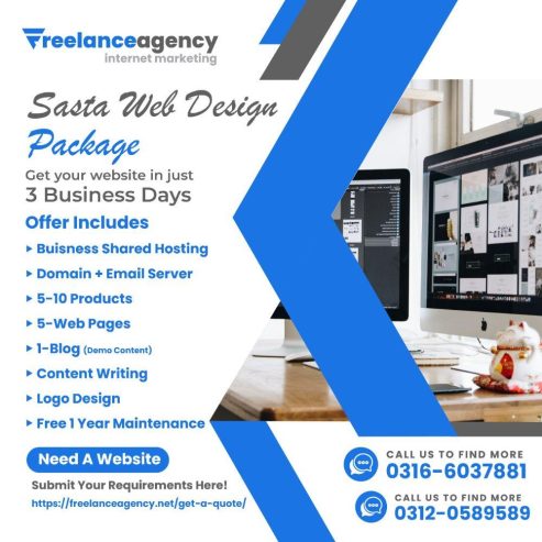 Sasta Web Package