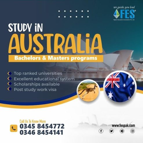 Study in Australia with FES Consultants!