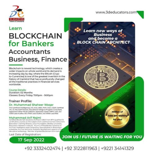 Blockchain for Business Finance and Accounts Training Online Live Training