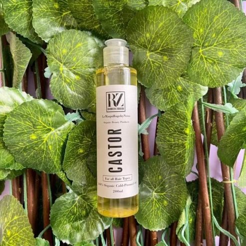 100% pure cold-pressed castor oil