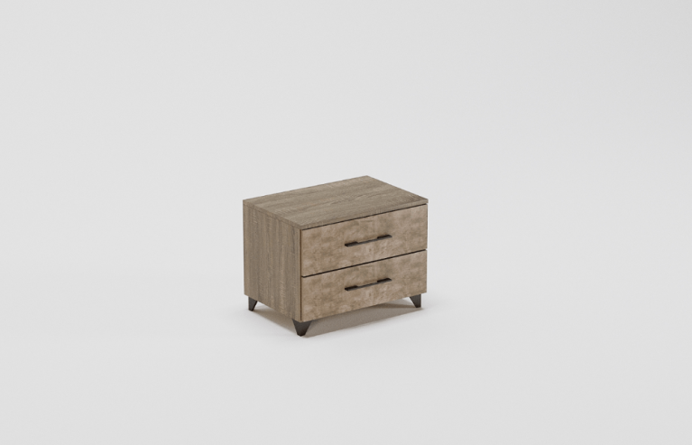 Fossil Side Tables Pair