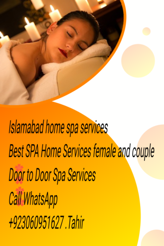 Islamabad home spa services Best SPA Home Services female