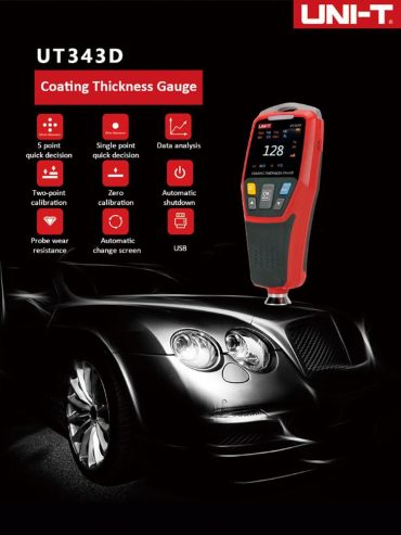 UNI-T UT343D Coating Thickness Gauge | Car paint tester In Pakistan