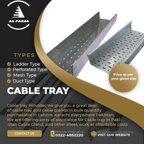 Cable Tray Accessories | Cable Gland AlFazal Engineering