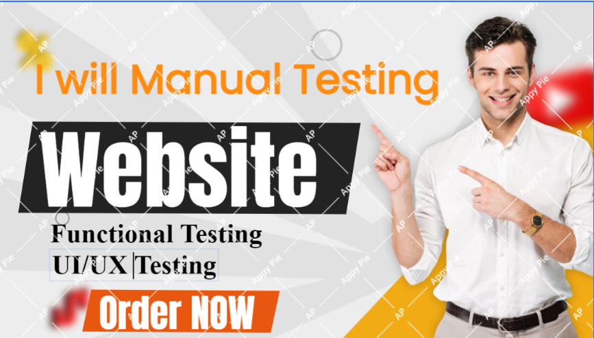 i will do website testing