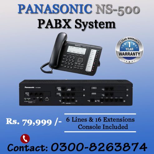 Panasonic PABX System (6+16)