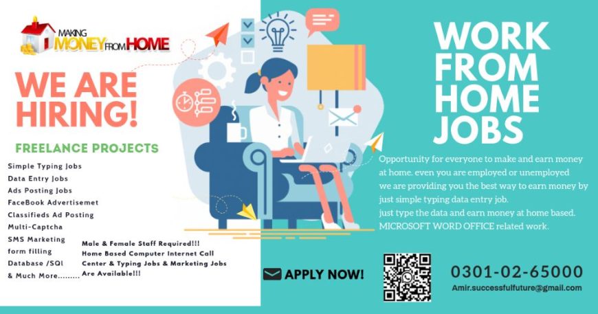 Earn daily, weekly – online home base jobs are available
