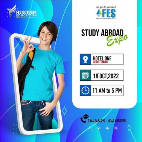 Prepare for #Abbottabad’s largest Study Abroad Expo!