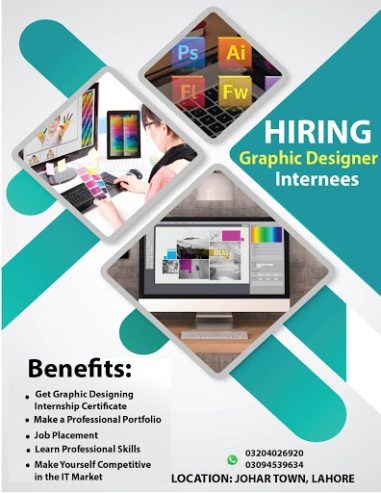 Hiring Graphic Designer Internees
