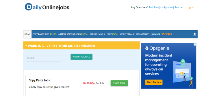 We are Hiring – Earn Rs.15000/- Per month – Simple Copy Paste Jobs