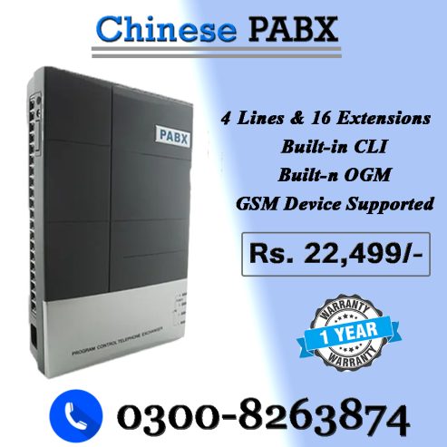 Chinese PABX System (Box Pack)