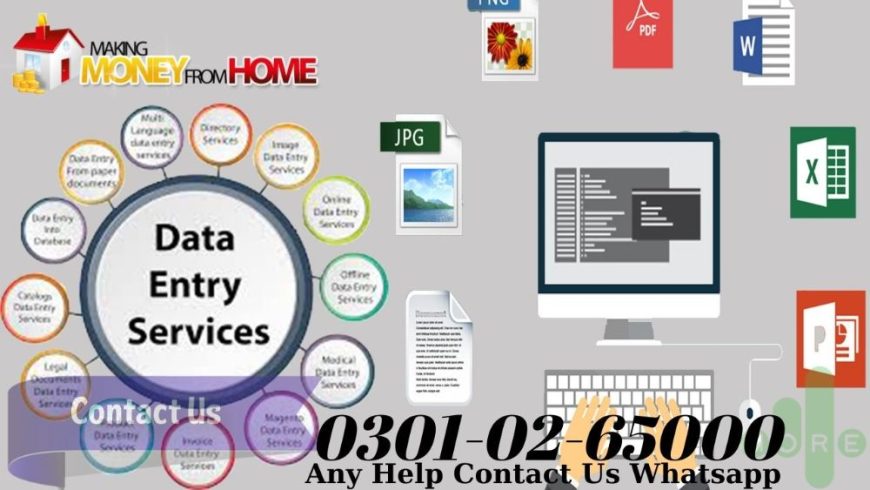 Good chance for males & females online Simple typing job are offering..